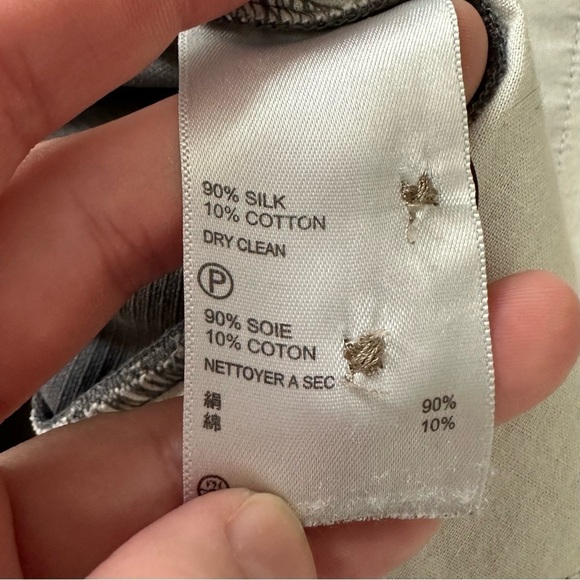 Tommy Bahama Gray Silk Blend Flat Front Men’s Chino Pants 40x30 - Picture 5 of 6